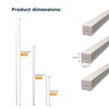ATA LED Recessed Lighting Kit for Wall Panels - 6pcs
