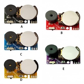 CLSSLVVBN 2pack/lot Annoying Noise Generator Creative Pranks with Screams and Cricket Sounds Making Easy to Place in Many, Yellow
