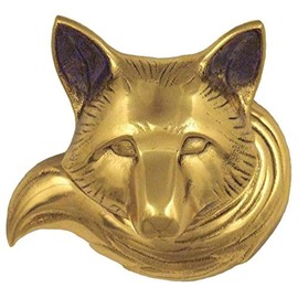 Fox Doorbell Ringer - Brass,
