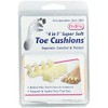 PediFix Toe Cushions One Size Fits Most 2 Each (Pack