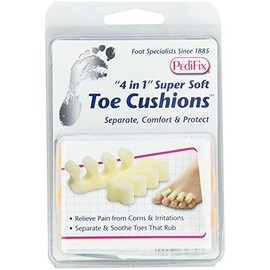 PediFix Toe Cushions One Size Fits Most 2 Each (Pack of 5)