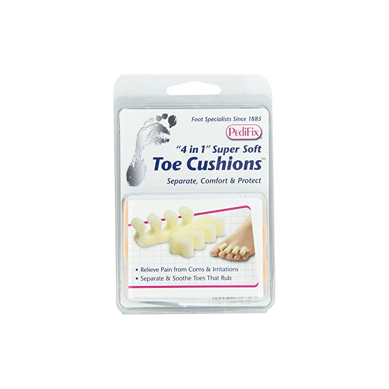 PediFix Toe Cushions One Size Fits Most 2 Each (Pack