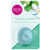 EOS Visibly Soft Lip Balm Sphere, Vanilla Mint 0.25 oz (Pack of 6)