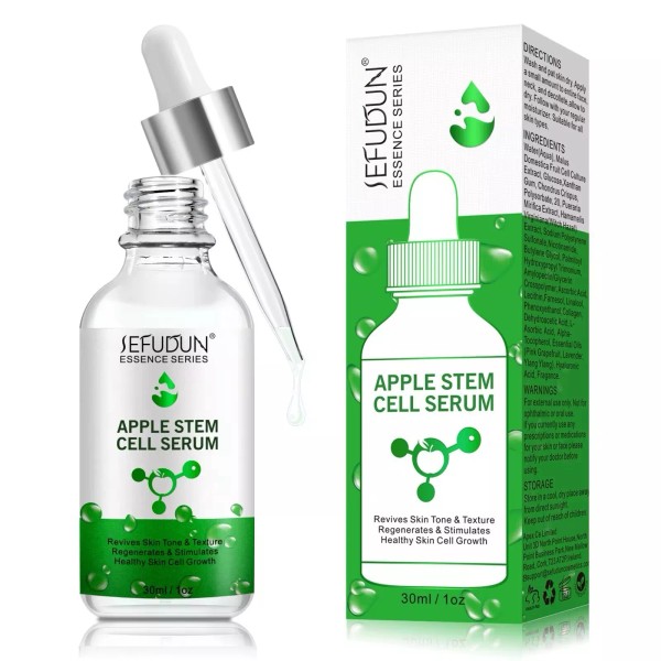 SEFUDUN Natural Swiss Apple Stem Cell Serum w/COLLAGEN Hyaluronic Vit