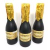KFMX 12 Confetti Popper Cañon Botella Mini Champagne Fiesta Brind