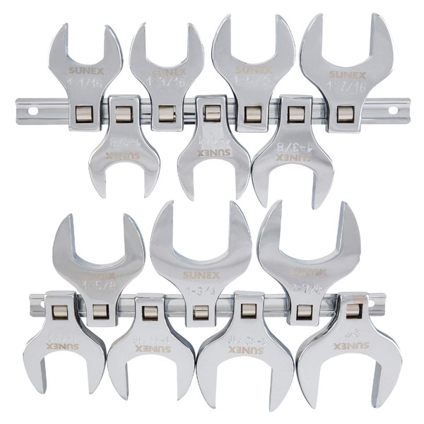 SUNEX TOOLS 9721 1/2" Drive Fractional Jumbo Straight Crowfoot Wrench