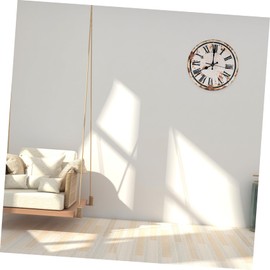 iplusmile Vintage Silent Non-Ticking Wall Clock Antique Decor for Home Kitchen Office and Bedroom Easy to Install Rustic for Versatile Decoration