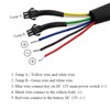 Motorcycle Digital Display 4 in 1 Thermometer Oil Engine Temperature
