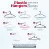 Neaties 19" Extra Large and Tough Plastic Coat Hangers Made