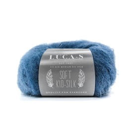 Soft Kid Mohair and Silk Yarn for Knitting, 75% Mohair 25% Silk Knitting & Crochet Lace Yarn, 25g 210m Fluffly Soft Wool