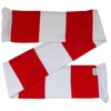 Southampton Fans Red and White Traditional Bar Scarf