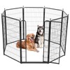 Dog Playpen,48 Inch(H) 18 Ft(L) 8 Panels Dog Fence Indoor/Outdoor,Heavy