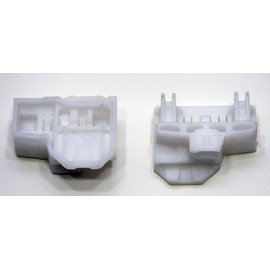 RegulatorFix Window Regulator Repair Clips (2) - Front Right (Passenger Side) Pair for VW Passat (B5, B5.5, B6, B7)