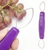 Grape Peeler Grape Peeling Tool Purple Stainless Steel Mini Portable