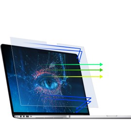 Phimoos Anti Blue Light Screen Protector for Macbook Pro 16 (2016-2025, M1,M2), Mac Laptop Anti-Glare Film Matte, Anti-Scratch Anti-Fingerprint UV Blocker Eye Protective Film