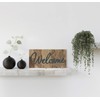 5PCS Welcome Stencils for Painting on Wood Wall Welcome Stencils