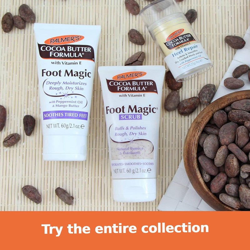 Palmer's Cocoa Butter Formula Foot Magic Scrub – Exfoliante para