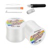 Elastic Bracelet String Cord Kit: 2 Rolls of 200m (0.5mm)