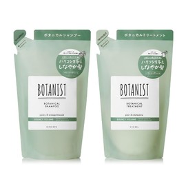 BOTANIST Botanist Shampoo Treatment Set, Refill, Bouncy Volume, Botanical Hair Care, Conditioner, Men's, Women's