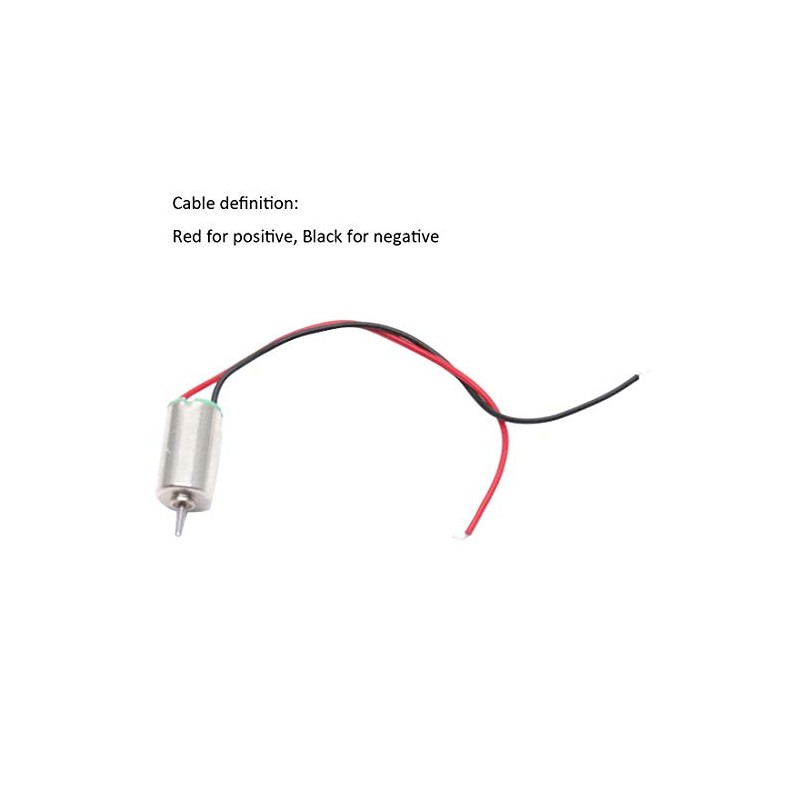 Hxchen 1.5V-4.5V 7500RPM Coreless Micro DC Motor 6x10mm for Airplane