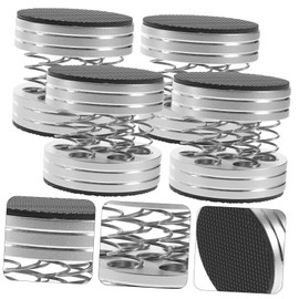 CAXUSD 4pcs Speaker Isolation Feet Subwoofer Shockproof Base Spring Dampers for Audio Equipment Non- Easy Install for HiFi Systems