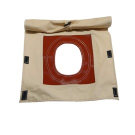 PlayDo Heavy Duty Fire Resistant Stove Jacket Hole Pipe Vent for 4 Season Camping Tent (5"(12.7cm))