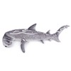 Giant Hammerhead Shark Plush Toy - Realistic 40in Long Grey