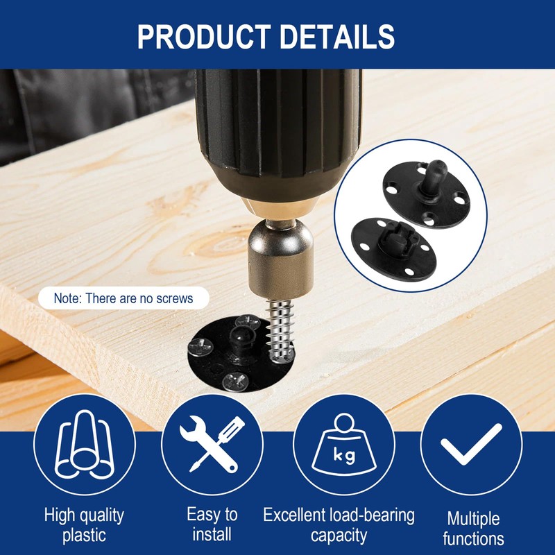 25Pcs BeauClip Fasteners for Panels, Panel Mounting Clips Ship Panel