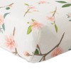 Cotton Muslin Changing Pad Cover 2 Pack - Peach Blossom