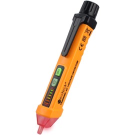 Neoteck Non-Contact AC Voltage Tester Pen, AC 12-1000V, LED Flashlight, Buzzer Alarm for Live/Null Wire Judgment