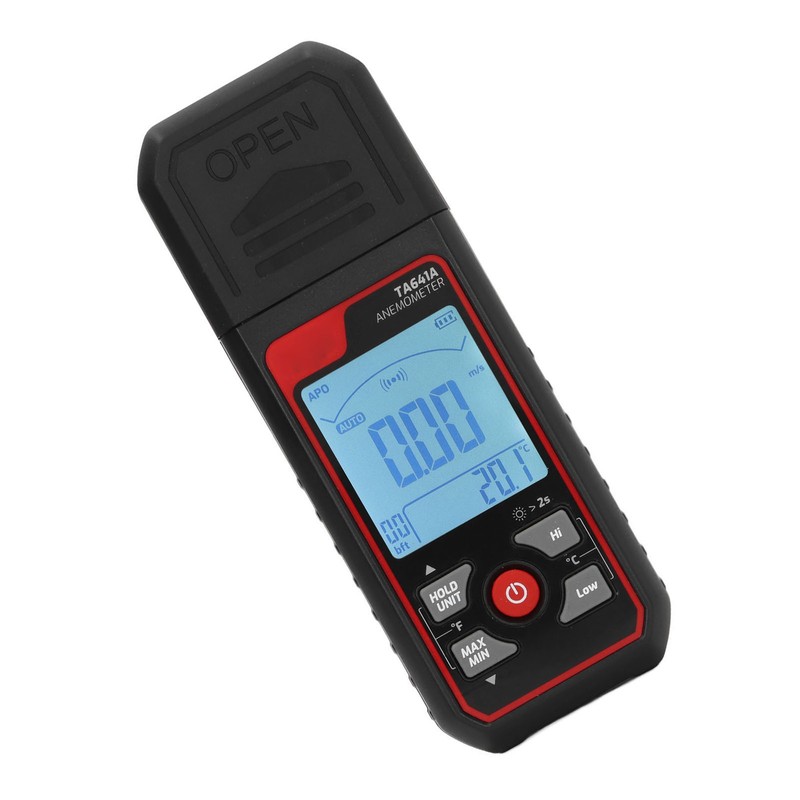 8 Blades Digital Anemometer High Accuracy Handheld Wind Speed Meter
