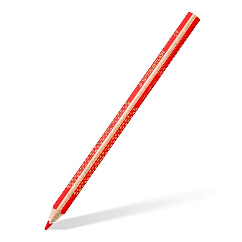 Staedtler Jumbo Colored Pencils, 4mm. Box of 10 (128NC10)