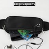 LEXICANMHS Reise Bauchtasche Diebstahlsicher Klein, Laufgürtel-Hüfttasche, Fitness-Gürteltasche fürs Handy, Handyhalter