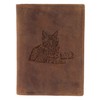 Greenburry Protective Cover for Vaccination Certificate Brown 16.5 x 1.5