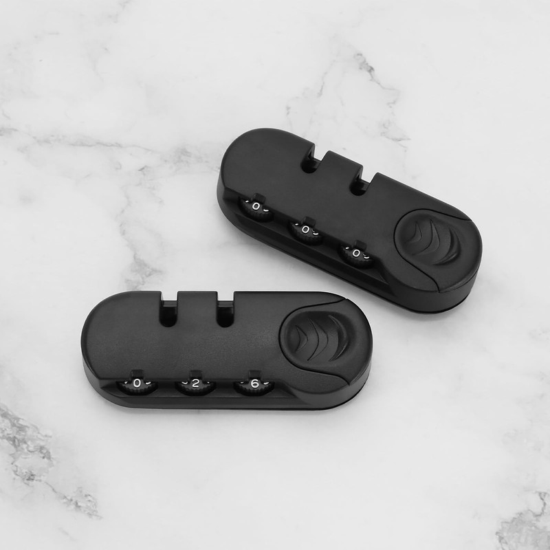 LT Easiyl 4PCS Luggage Password Lock 3 Digits Password Code
