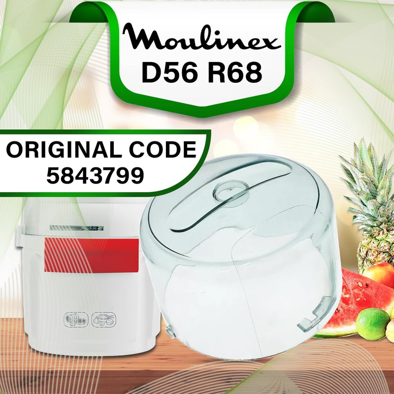 Lid Chopper for Moulinex La Moulinette D56 R68 ONIX TECH