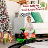 Costway 6V Battery Powered Kids Ride On Electric Train Set