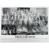 Black Wall Street Poster Black & White Art Print African