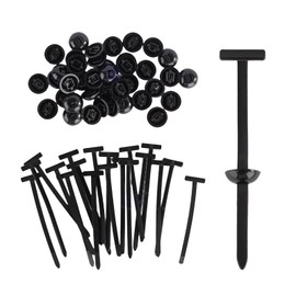 Pack of 100 Nylon Cable Tie Buckle