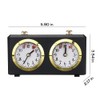 Chess Clock Timer, Chess Clocks Analogue Mechanical Countdown Timer Chess