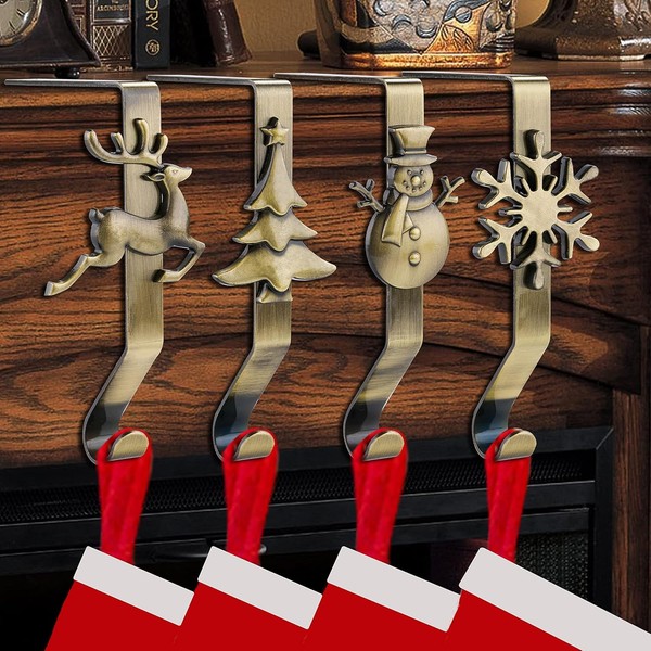 Christmas Stocking Holders for Mantle Christmas Stocking Hangers for Mantel
