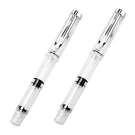 jojofuny 1set Refillable Brush Pen Set Water Brush for Calligraphy Sketching Painting Portable Fountain Pen for Students Artists for Chinese Calligraphy Watercolor Art 2pcs