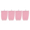 4pcs Hair Net Plopping Hat Drawstring Adjust Strap Washable Reusable