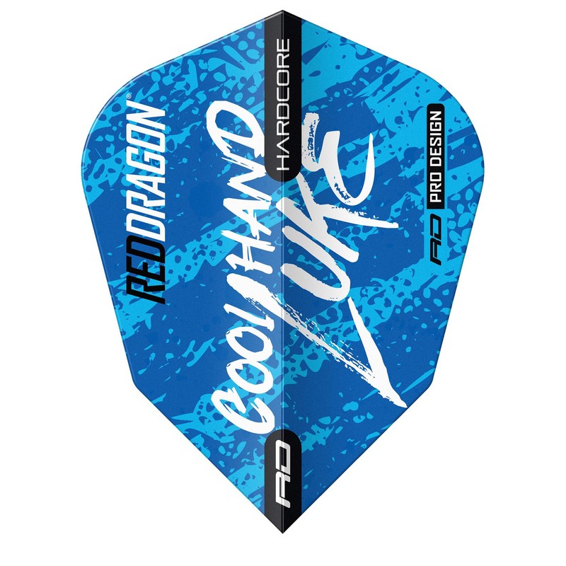 RED DRAGON Luke Humphries World Champion Blue V-Standard Dart Flights