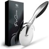 Cready Proslice Premium Stainless Steel Pizza Cutter Pizza Roller &