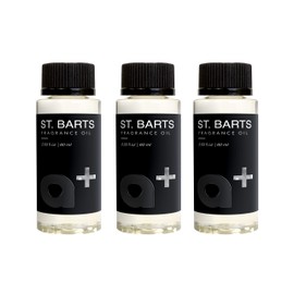 Aromar+ Fragrance Oil – St. Bartz-Inspired by Blue Moon Perfume – Luxury Hotel Scent Experience – for Waterless Diffusers – Long-Lasting Home Aroma – 60mL Bottle (Pack of 3)