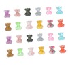 BIUDECO DIY 3D Cartoon Bear Nail Art Charms Rhinestones Manicure