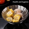 Foldable Vegetable Steam Basket No Warping 304 Stainless Steel Folding