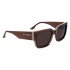 KARL LAGERFELD Unisex Sunglasses, Light brown