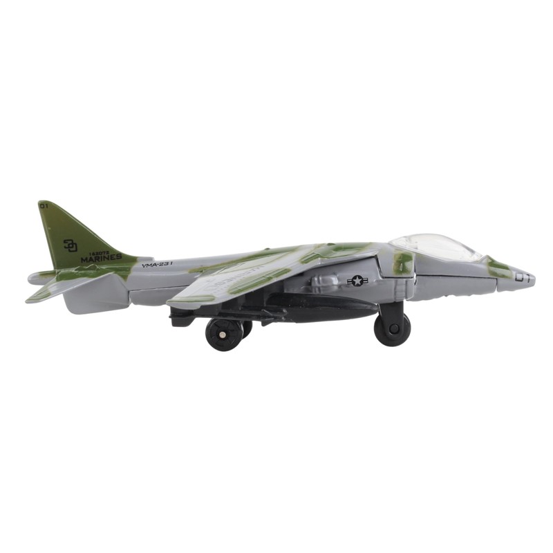 Daron Worldwide Trading Runway24 AV8B Vehicle, Green Camouflage